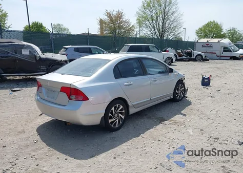 2008 Honda Civic Ex z USA, uszkodzony, nr VIN 1HGFA168X8L031584